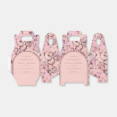 Ballotins Fête des mariées Peach Romance (Déplié)