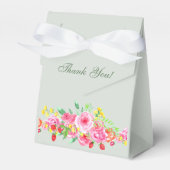 Ballotins Fête des mariées Sage Green Blush Pink Peony (Verso)