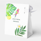 Ballotins Fête d'été de l'aquarelle tropicale (Arrière)