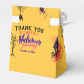 Ballotins Fête d'Halloween Abstraite et colorée (Arrière)