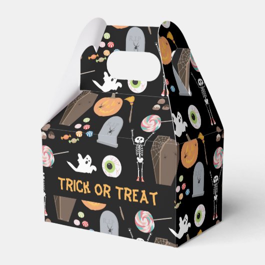 Ballotins Fête d'Halloween ou Treat Kids Halloween (Verso)
