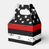 Ballotins Fête d'obtention du diplôme de pompier Mince ligne (Arrière)