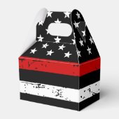 Ballotins Fête d'obtention du diplôme de pompier Mince ligne (Verso)