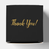 Ballotins fête du 40e anniversaire or noir merci (Haut)