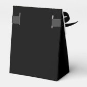 Ballotins fête du 40e anniversaire or noir nom merci (Arrière)