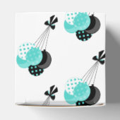 Ballotins Fête du ballon turquoise et noir (Haut)