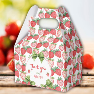 Ballotins Fête du premier anniversaire de Berry aux fraises 
