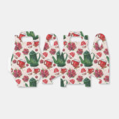 Ballotins fête du thé de vacances aquarelle (Déplié)