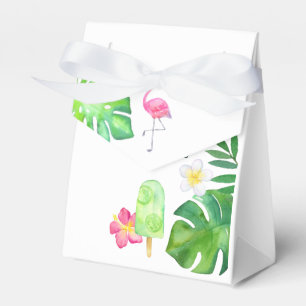 Ballotins Fête estivale aquarelle tropicale
