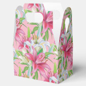 Ballotins Fête Faveur Boîte-Lys Rose (Ouvert)