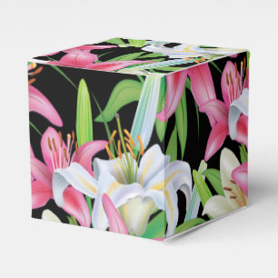 Ballotins Fête Faveur Boîte-Lys Rose