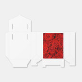 Ballotins Fête Faveur boîte Roses rouges (Déplié)