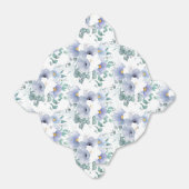 Ballotins Fête Faveur Box-Blue Flowers Ballotin (Déplié)