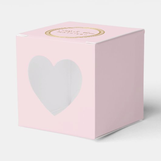 Ballotins Fête Faveur Box-Gold Cercle éternel (Verso)