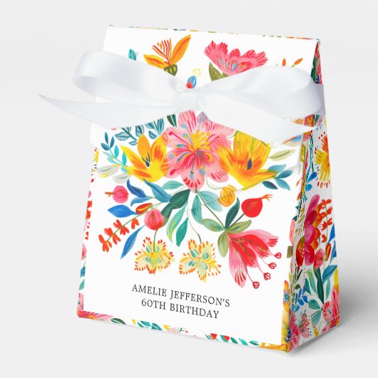 Ballotins Fête Florale mexicaine (Verso)