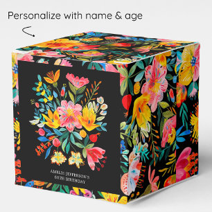 Ballotins Fête Florale mexicaine noire