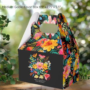Ballotins Fête Florale mexicaine noire