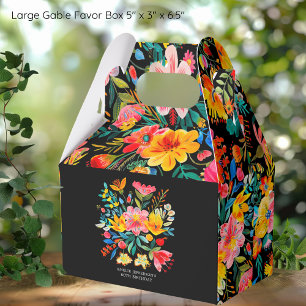 Ballotins Fête Florale mexicaine noire