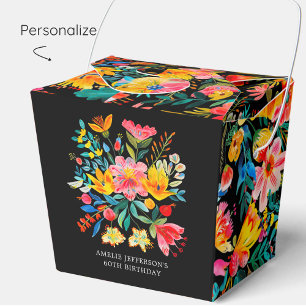 Ballotins Fête Florale mexicaine noire