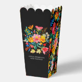 Ballotins Fête Florale mexicaine noire (Recto)