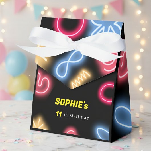 Ballotins Fête laser d'anniversaire de néon fou