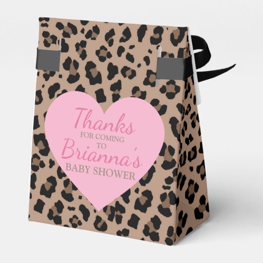 Ballotins Fête Léopard et Rose (Arrière)