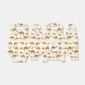 Ballotins Fête Motif des animaux de chameau (Déplié)