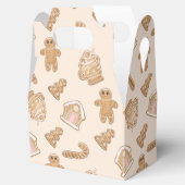 Ballotins fête Noël pain d'épices biscuit motif (Ouvert)