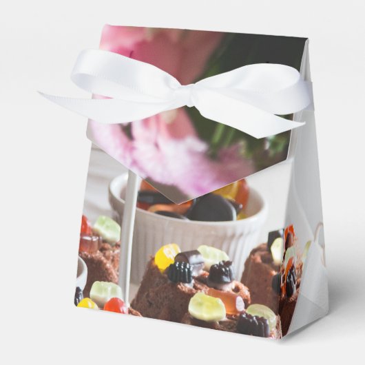 Ballotins Fête Pâtisserie et biscuits Favoriser boîte cadeau (Verso)