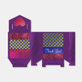 Ballotins Fête Personnalisée Favoriser les boîtes cadeaux (Déplié)