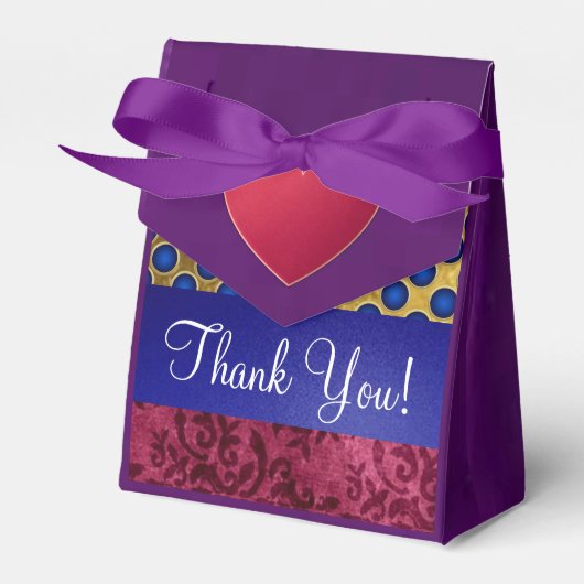 Ballotins Fête Personnalisée Favoriser les boîtes cadeaux (Verso)