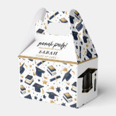 Ballotins Fête simple moderne de graduation (Verso)