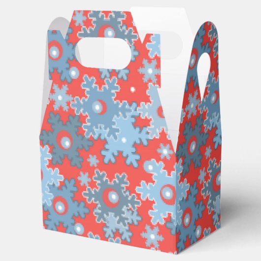 Ballotins Fêtes de Noël Fête hiver Flamme de neige brillant (Ouvert)