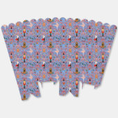 Ballotins Fêtes de Noël - Papier à envelopper de noisette (Déplié)