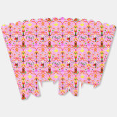 Ballotins Fêtes de Noël - Papier à envelopper de noisette (Déplié)