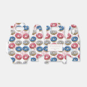 Ballotins Feu d'artifice bleu rouge 4 juillet fête (Déplié)