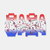 Ballotins Feu d'artifice sur Bleu Blanc Rouge (Déplié)