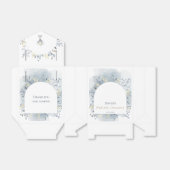 Ballotins feuillage aquarelle Première Sainte Communion (Déplié)