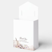 Ballotins Feuillage d'automne citrouille couleurs pastel mer (Ouvert)