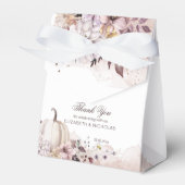 Ballotins Feuillage d'automne citrouille couleurs pastel mer (Verso)