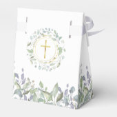 Ballotins Feuillage de verdure pour première communion (Arrière)