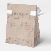 Ballotins Feuille de musique romantique Lavender Mariage per (Arrière)