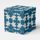 Ballotins Feuilles argentés bleus (Verso)