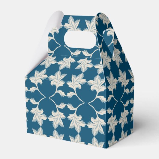 Ballotins Feuilles argentés bleus (Verso)