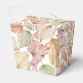 Ballotins Feuilles Boho et Roses  (Arrière)