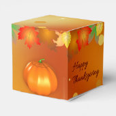 Ballotins Feuilles d'automne colorées bon thanksgiving (Arrière)