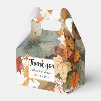 Ballotins Feuilles d'automne Thanksgiving
