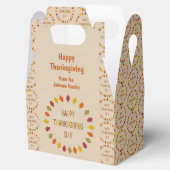 Ballotins Feuilles de chêne Thanksgiving Custom (Ouvert)