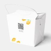 Ballotins feuilles de citron dessinées à la main ajoutent un (Arrière)