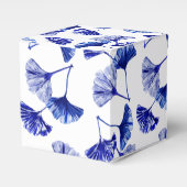 Ballotins Feuilles de gingko bleu et blanc (Verso)